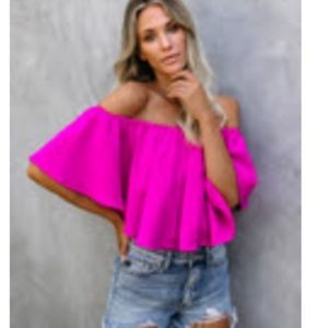 Pink vici dolls top